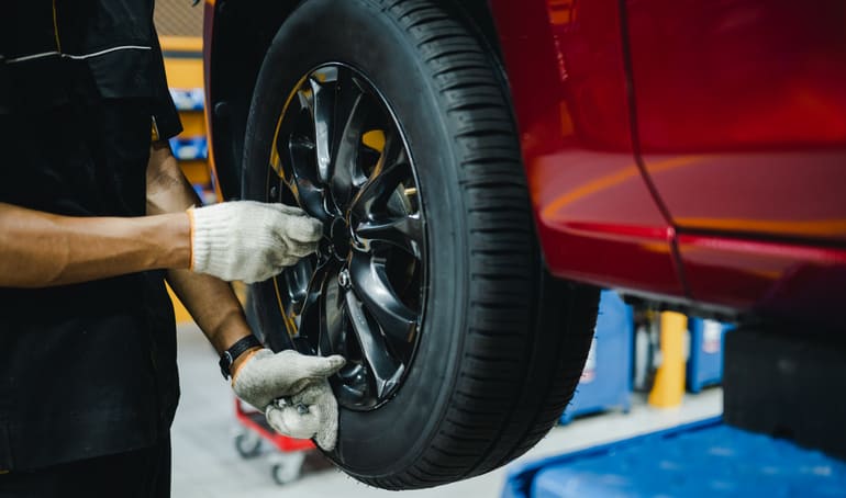 Lamborghini Winter Tire Change Scarborough